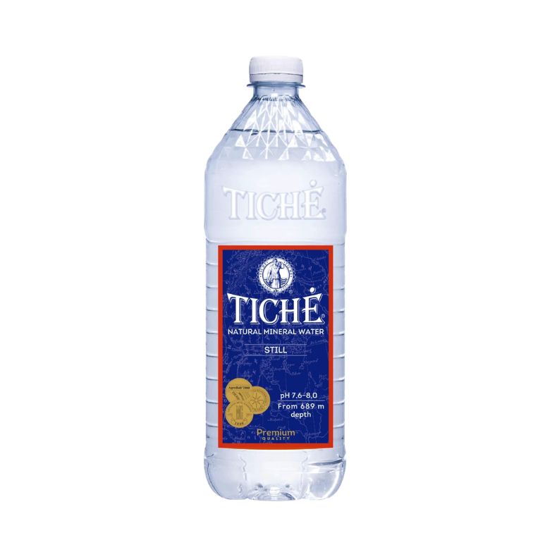 Tiché 1,0 l PET mentes